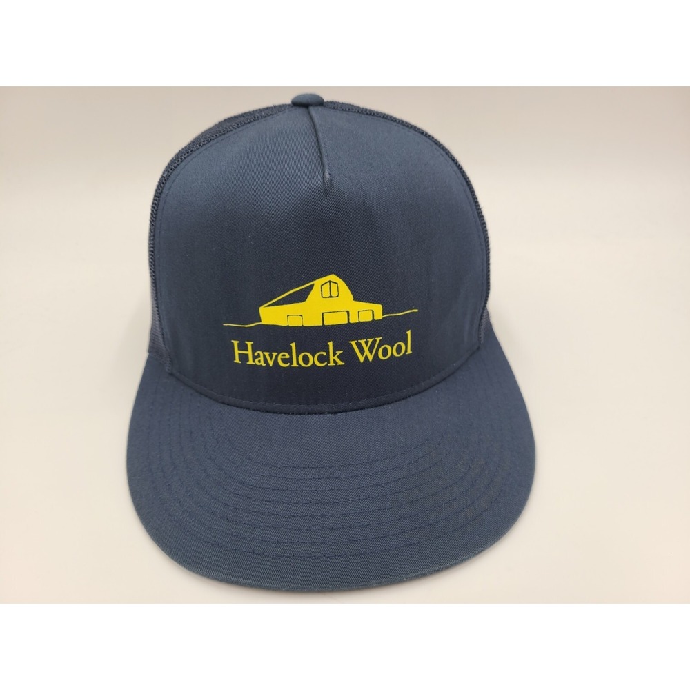 Havelock Wool Yupoong‎ Mesh Trucker Snapback Hat Cap Reno Nevada Men Women Blue